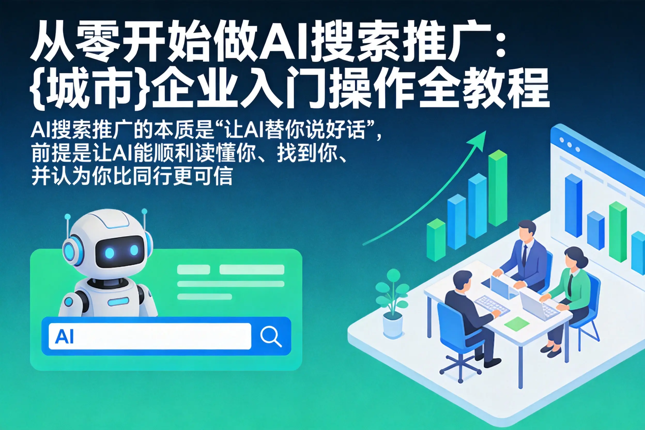 从零开始做AI搜索推广：巴州企业入门操作全教程